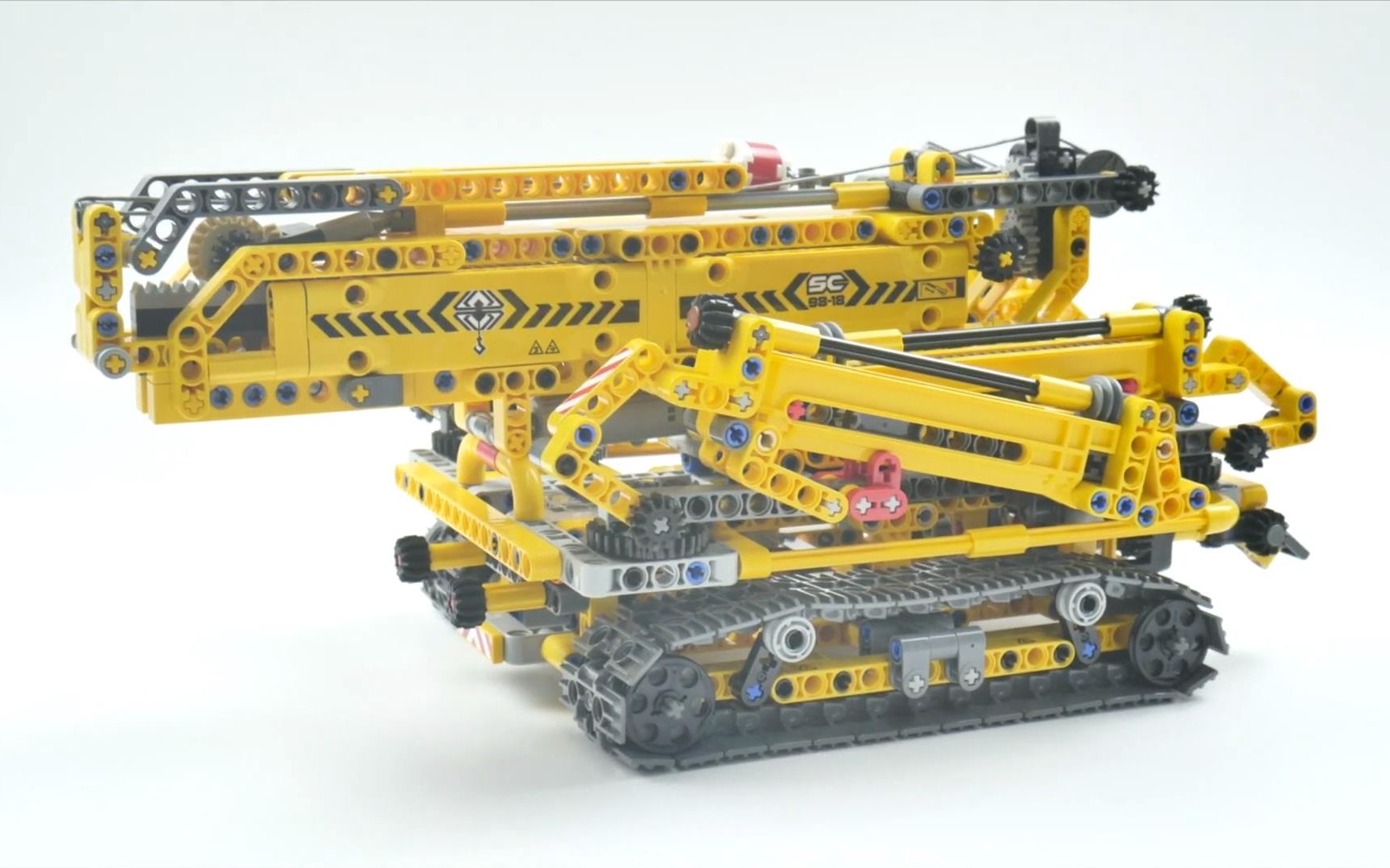 速拼乐高科技机械42097 精巧型履带起重机