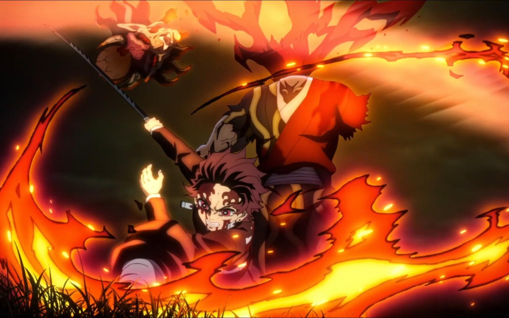 【鬼灭之刃刀匠村篇大结局】承载信念——圆舞一闪——恶鬼灭杀