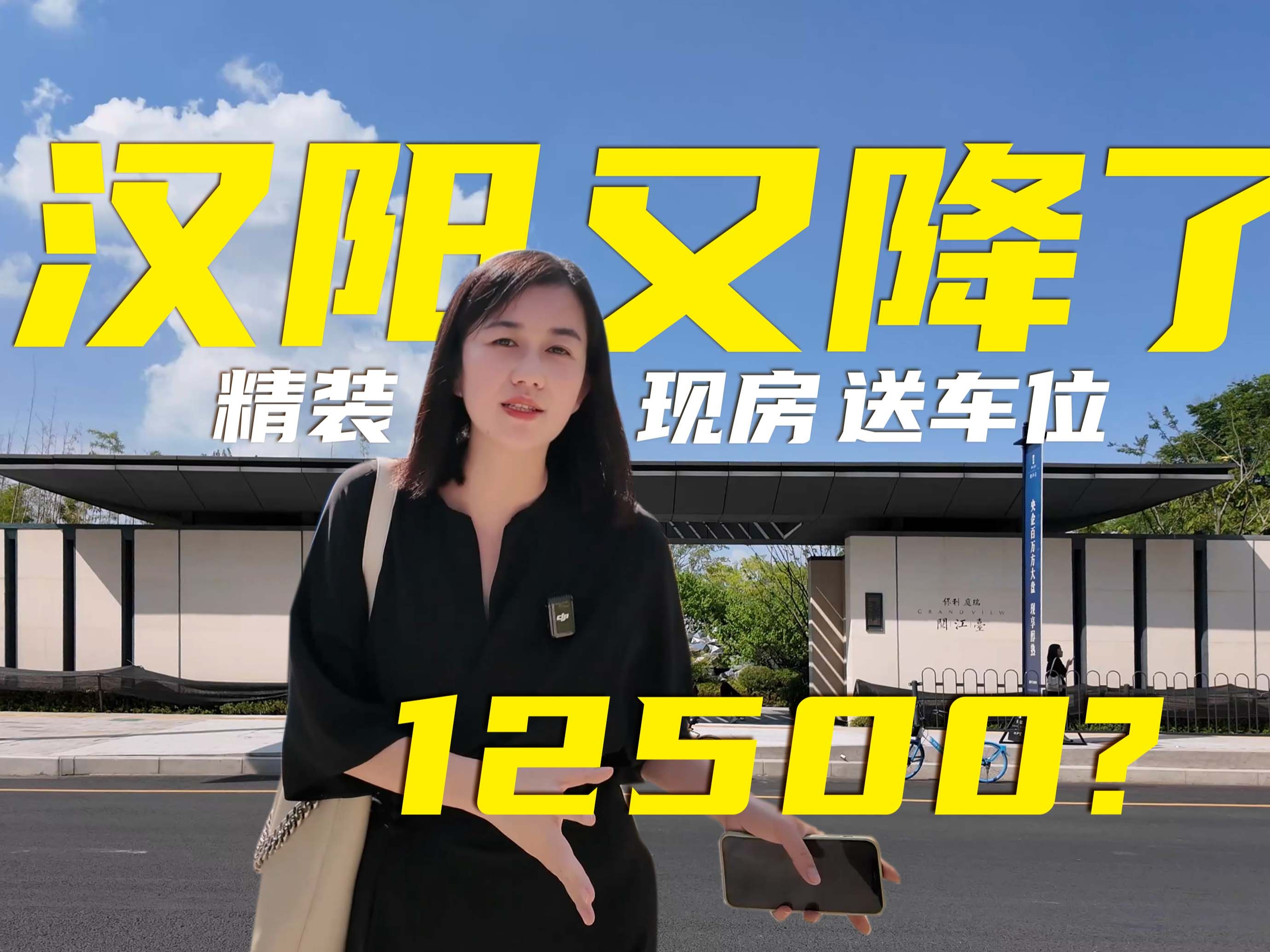 从18000到15000到现在12500~汉阳超高层又跌了! 首付22万二环 精装现房送车位哔哩哔哩bilibili