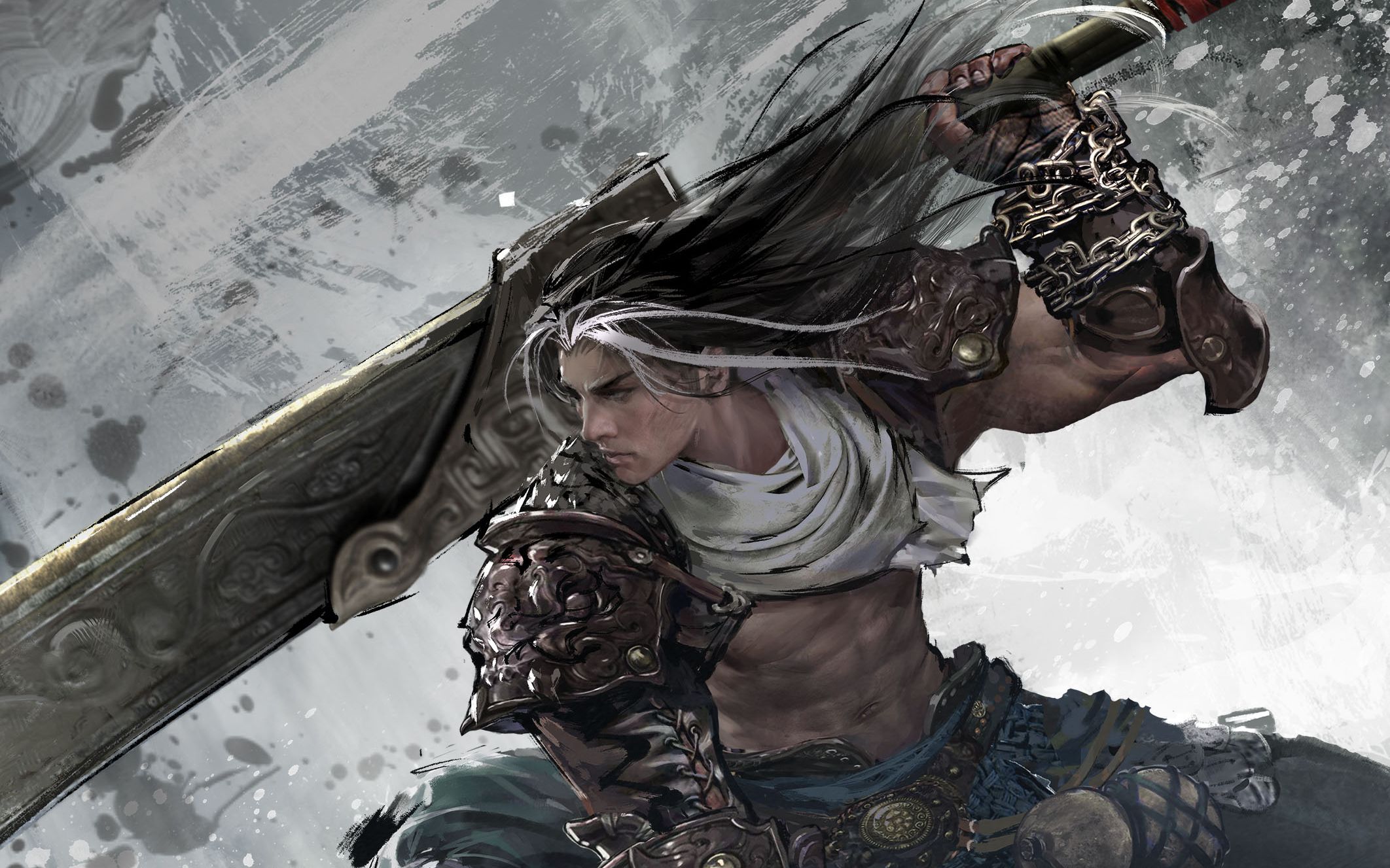 【永劫无间】季沧海 17杀 50000伤害 疯狂输出 带妹吃鸡!