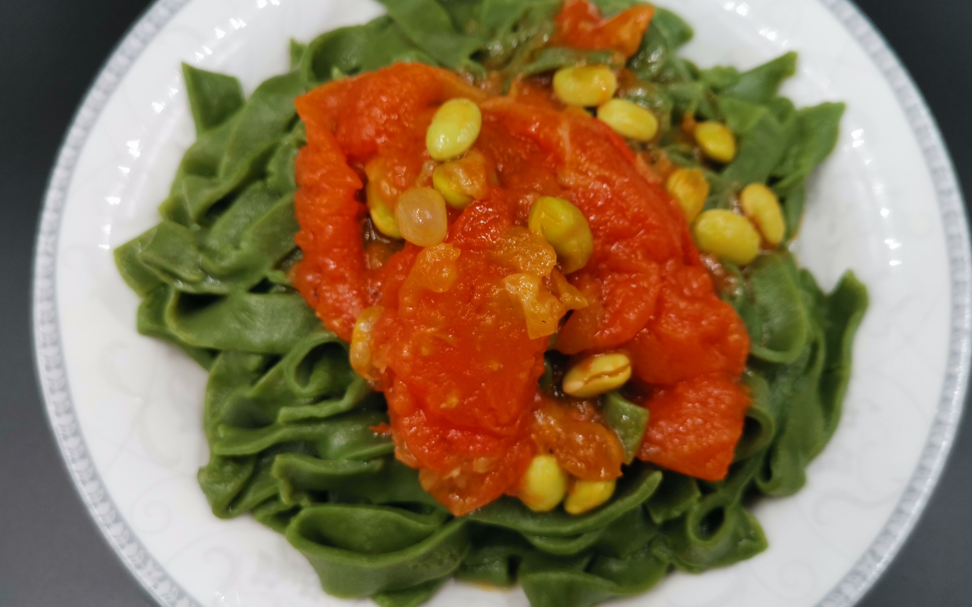 蔬菜手擀面,儿时的味道,没有哪个孩子不爱吃