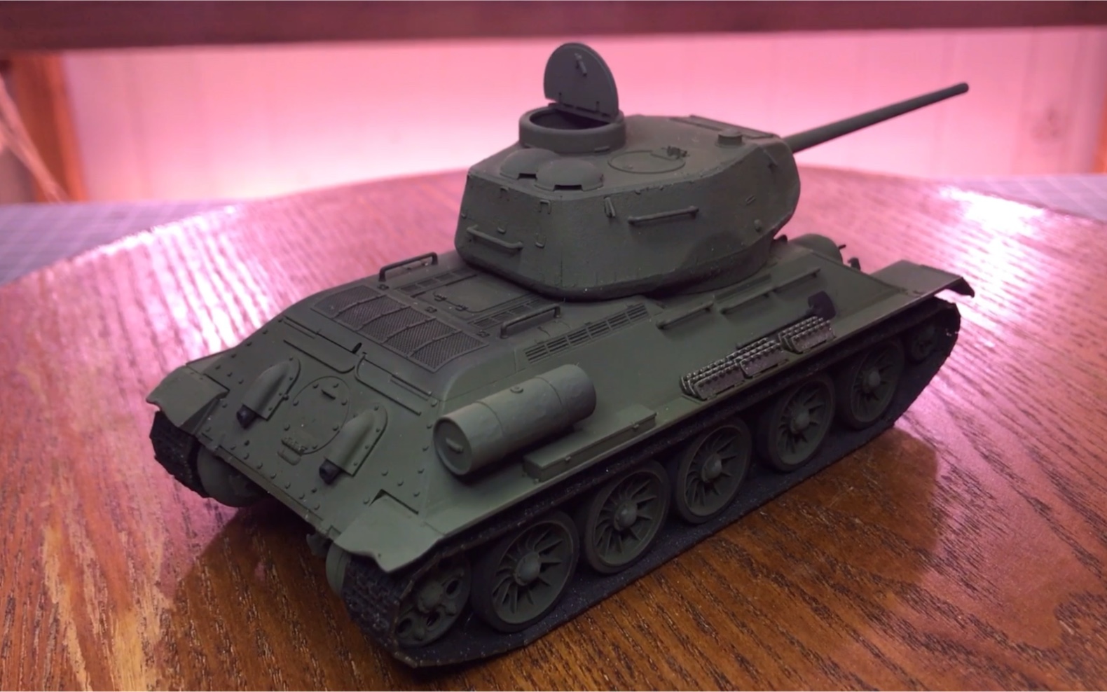 t34/85坦克模型