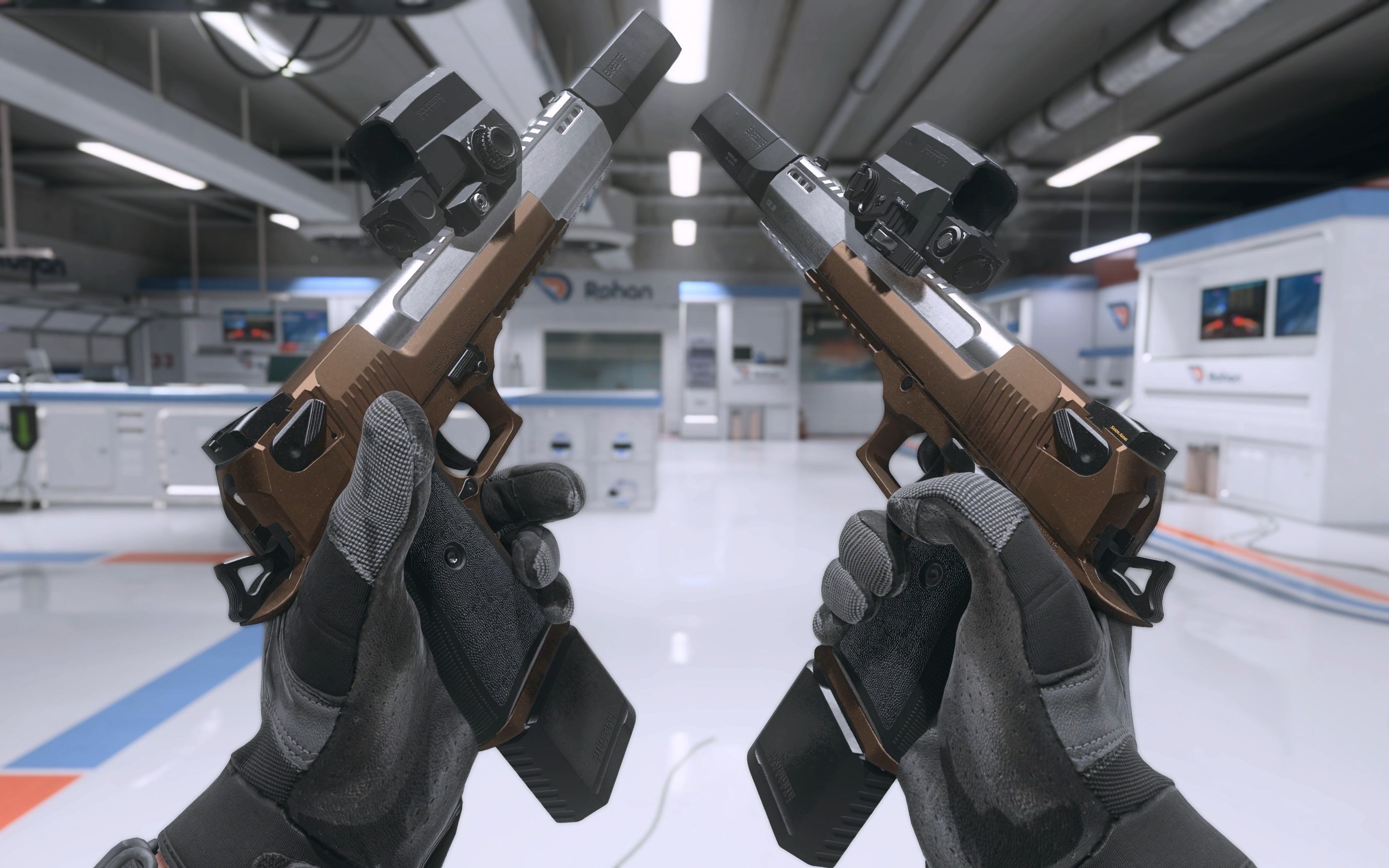 「4k丨hi-res」使命召唤19 - 全自动沙鹰和tec9!