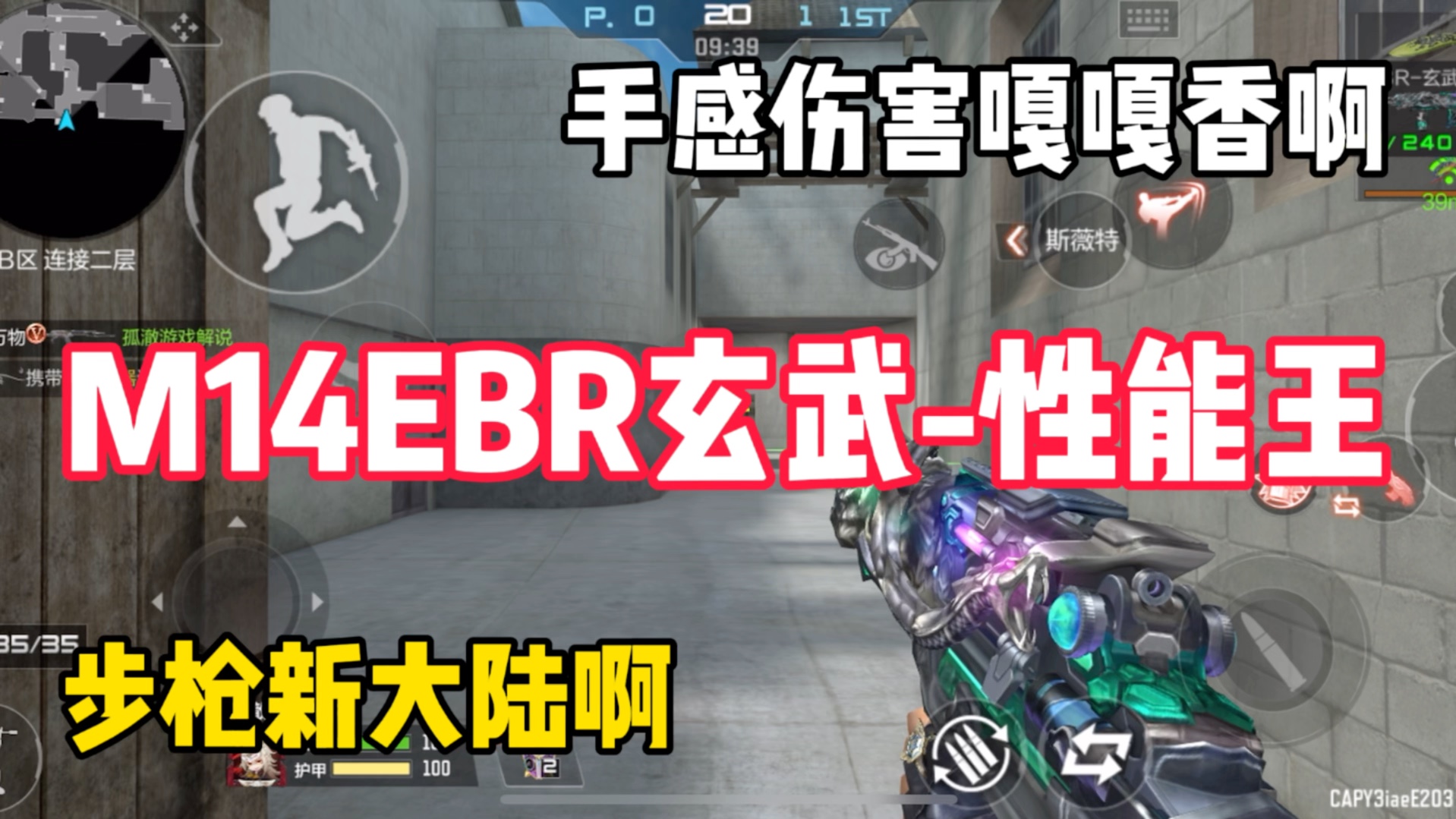 M14EBR玄武性能之王哔哩哔哩bilibili穿越火线