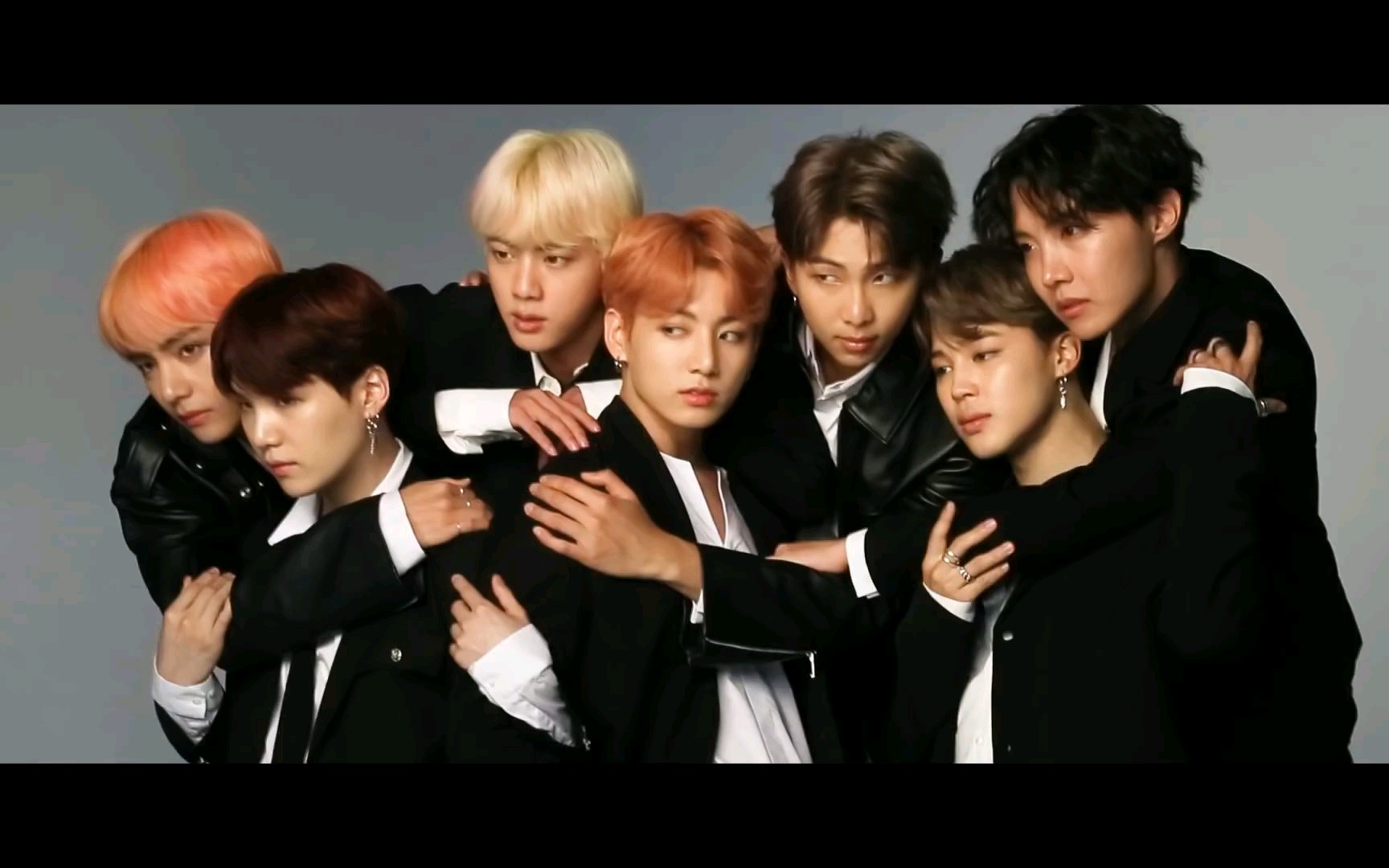 【防弹少年团bts】美瞳playup 广告 play/up メイキングムービー_哔哩