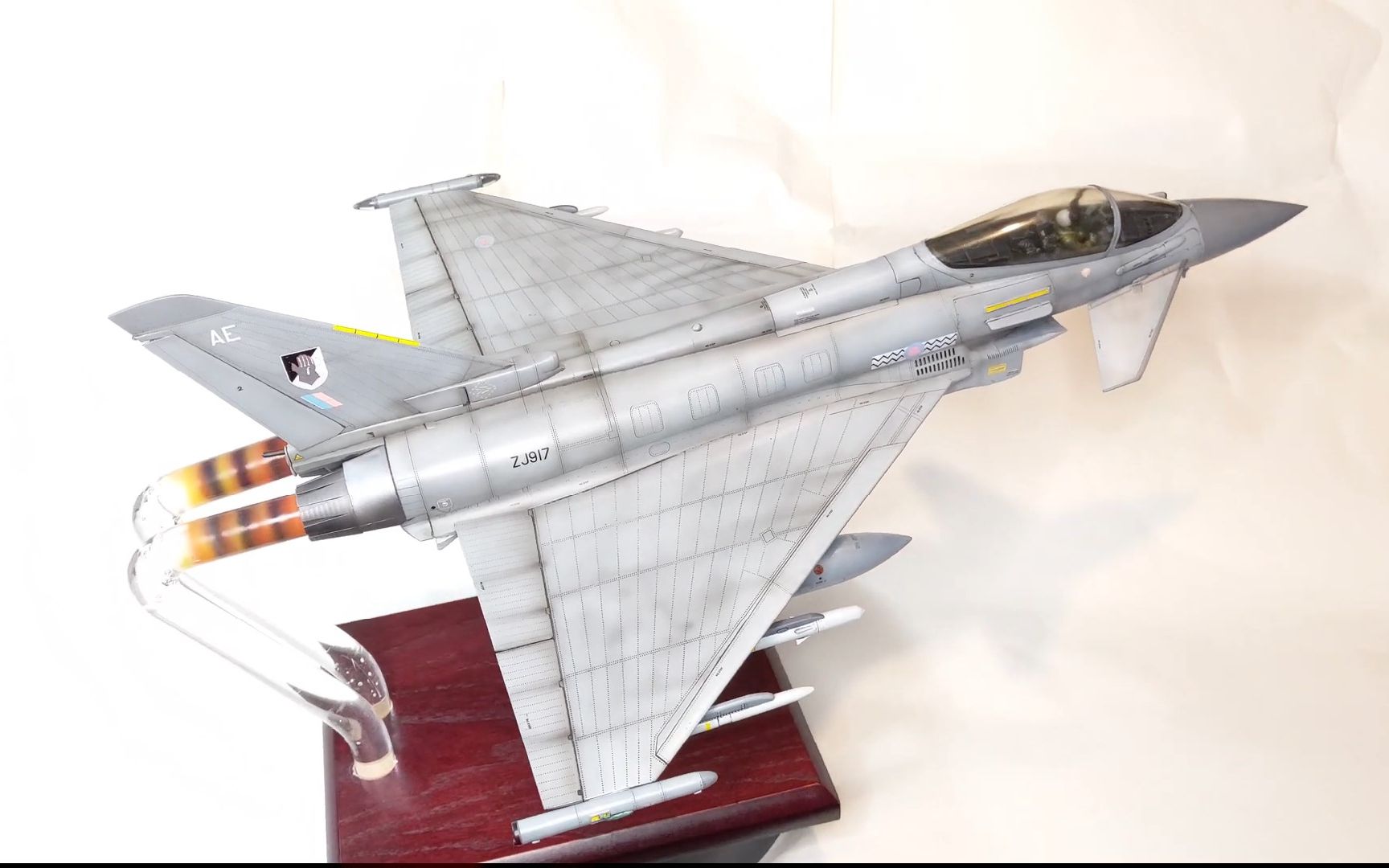 (echo range models)小号手1/32 台风战斗机eurofighter typhoon 模型