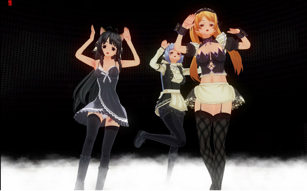 【玄狐子】《3d定制女仆2》捏了个猫娘