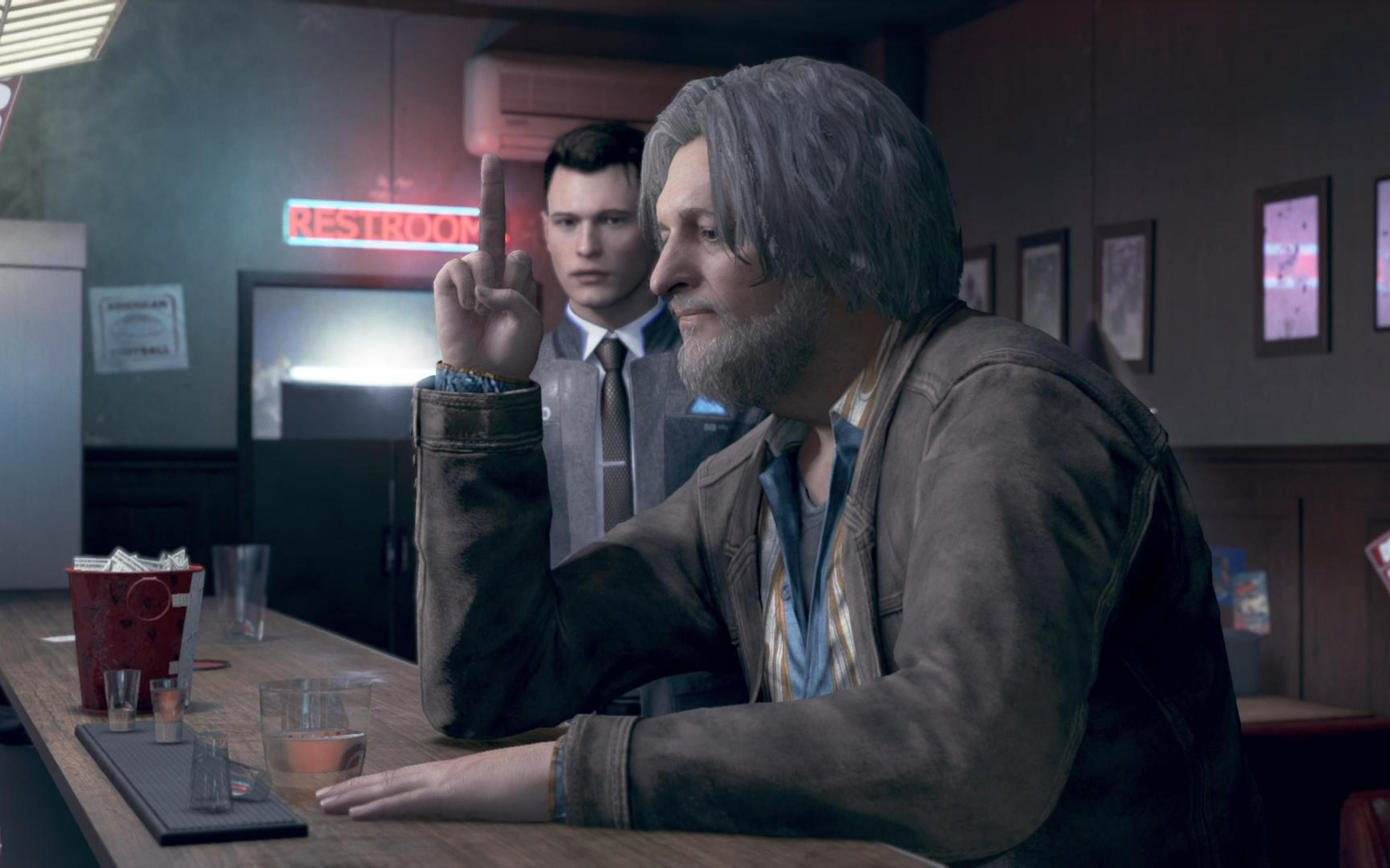 《底特律变人》汉克名场面