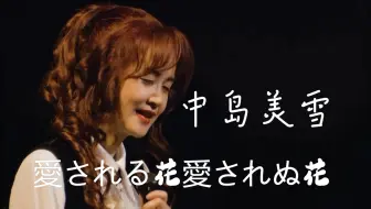 听日语歌学日语：《原来你也在这里》日语原唱--中島美雪《愛される花愛されぬ花》（被爱的花和不被爱的花）