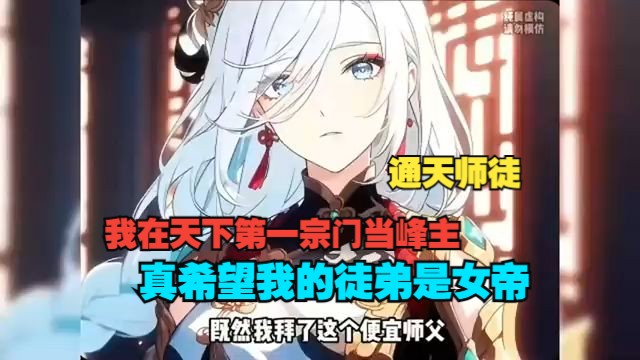 [图]33小时QQ阅读《通天师徒》1-426章节完结我在天下第一宗门担任峰主已有百年，却从未收过徒弟。每天要么教老鼠剑术，要么和蟑螂讨论生存之道，真希望我的徒弟是女帝