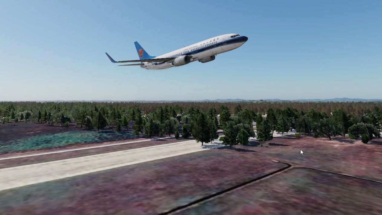 [图]【XPLANE12】我居然让波音737飞机原地起飞了？？！！