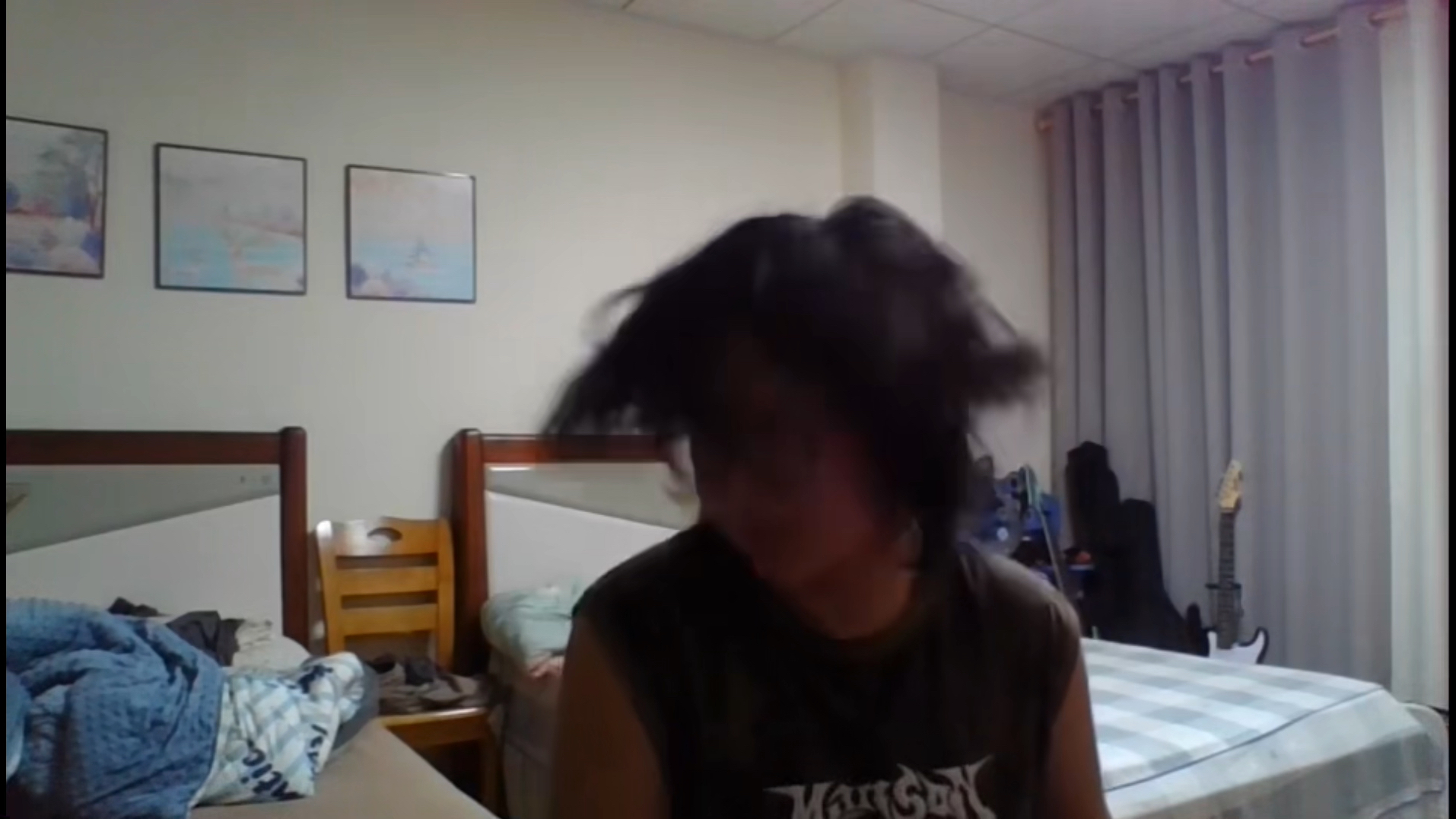 我极限状态下的极端嗓，给AA的作品配了一天的音