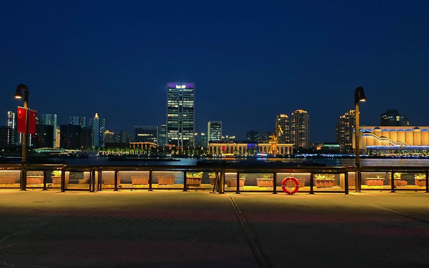 杨浦滨江夜景
