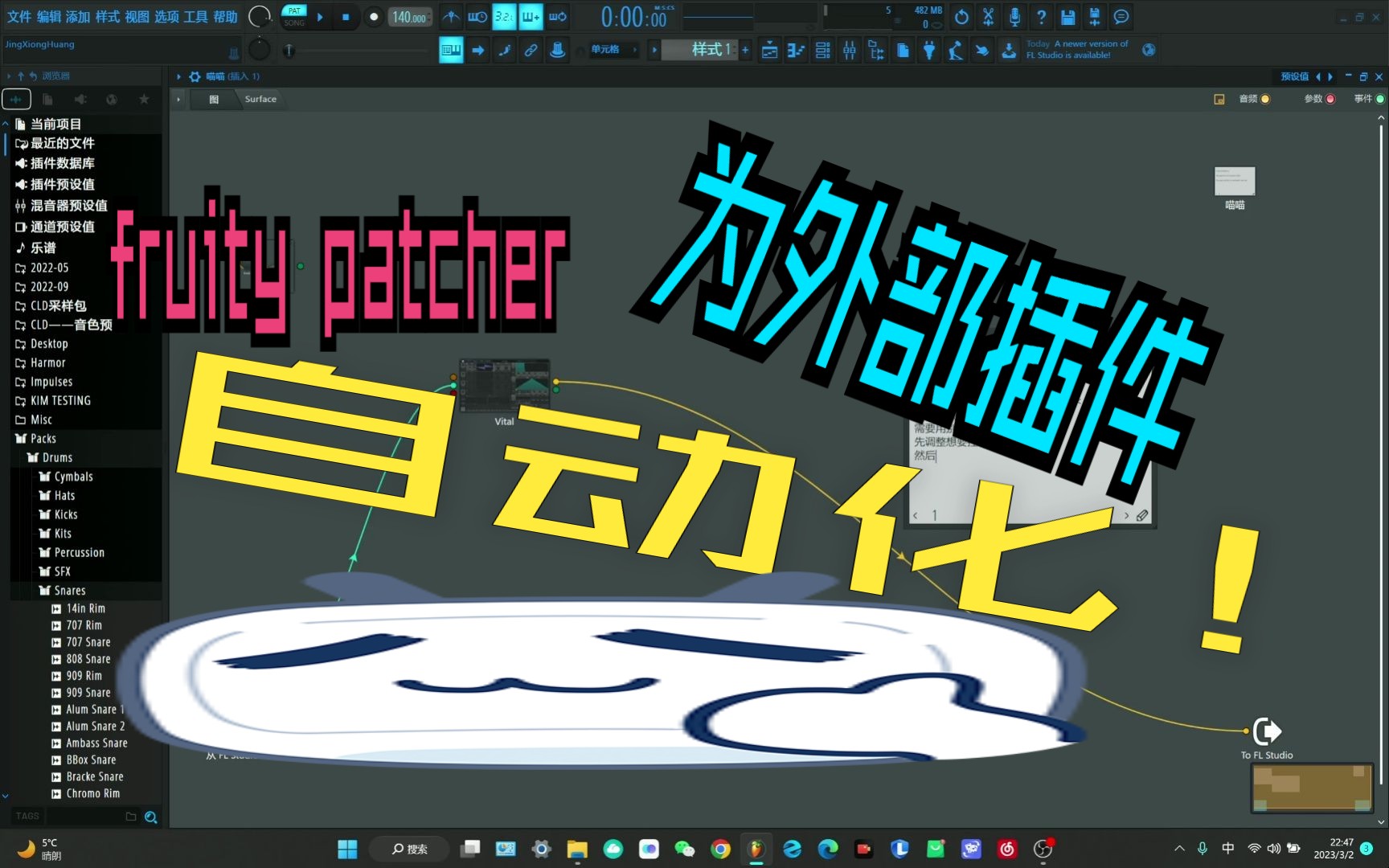 喵喵填坑!fl 21如何更方便的给patcher里面的外部插件做自动化!!!!!!哔哩哔哩bilibili