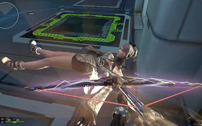 逆战一个有趣的玩法,女角色初霜还能这么玩?