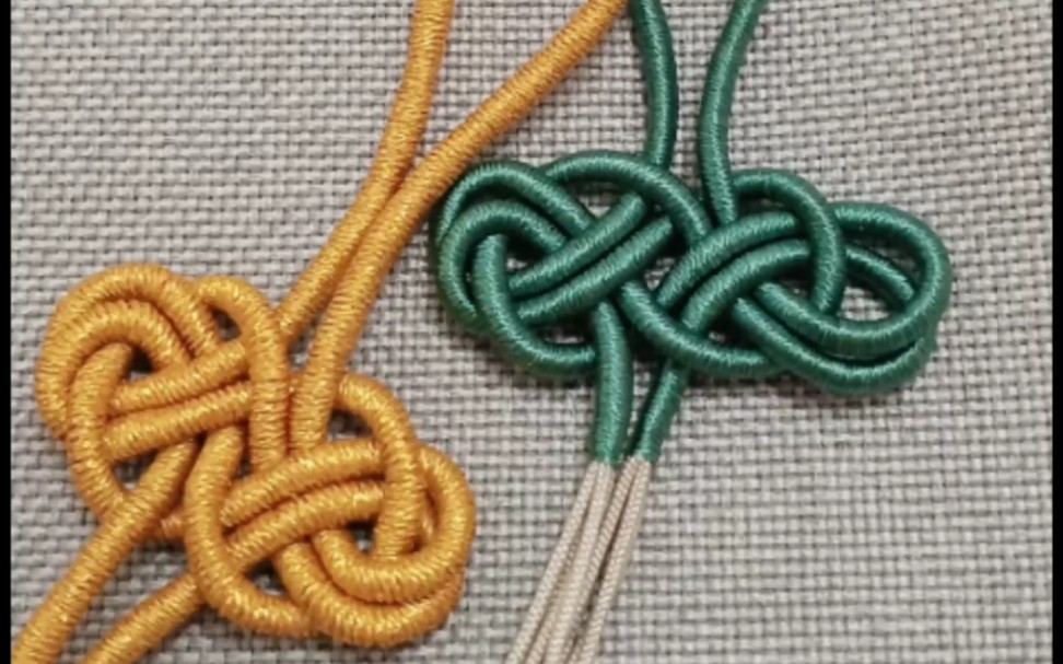 手工绕线祥云结_哔哩哔哩 (゜-゜)つロ 干杯~-bilibili