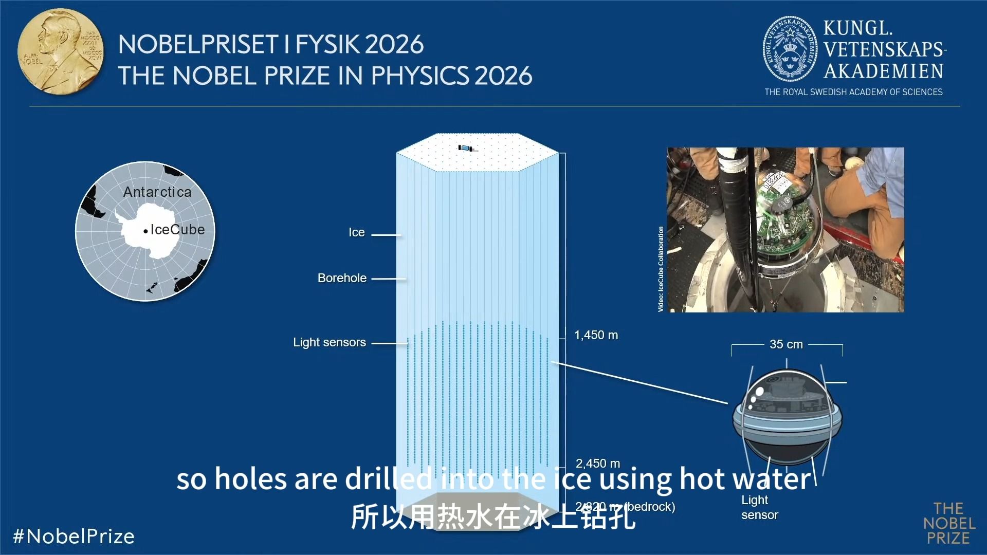 2026年诺贝尔物理学奖揭晓现场 - 诺奖 (中英字幕对照)