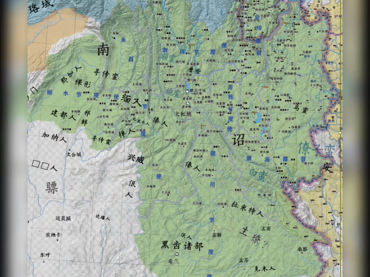 大家最喜欢的巅峰南诏地图