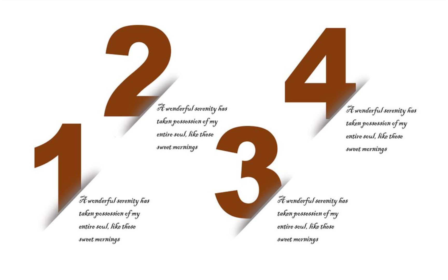 [第44期] ppt教学——层叠切割阴影效果 (ppt中的序号用上这种效果,让