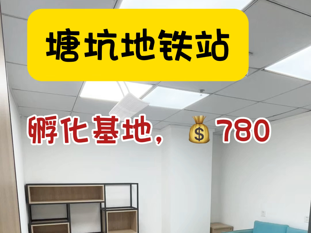 绝了绝了,塘坑地铁站附近的孵化基地补贴完才780,还送注册做账#共享办公 #注册公司 #龙岗办公室 #深圳办公室出租 #创业补贴哔哩哔哩bilibili