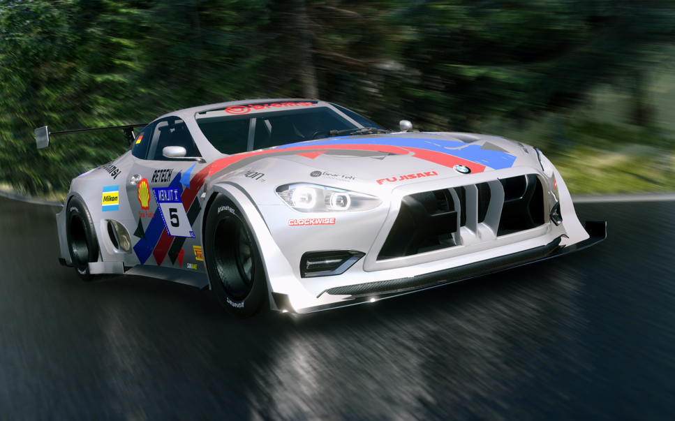 automationbeamng宝马gt赛车2023赛季纽北试跑