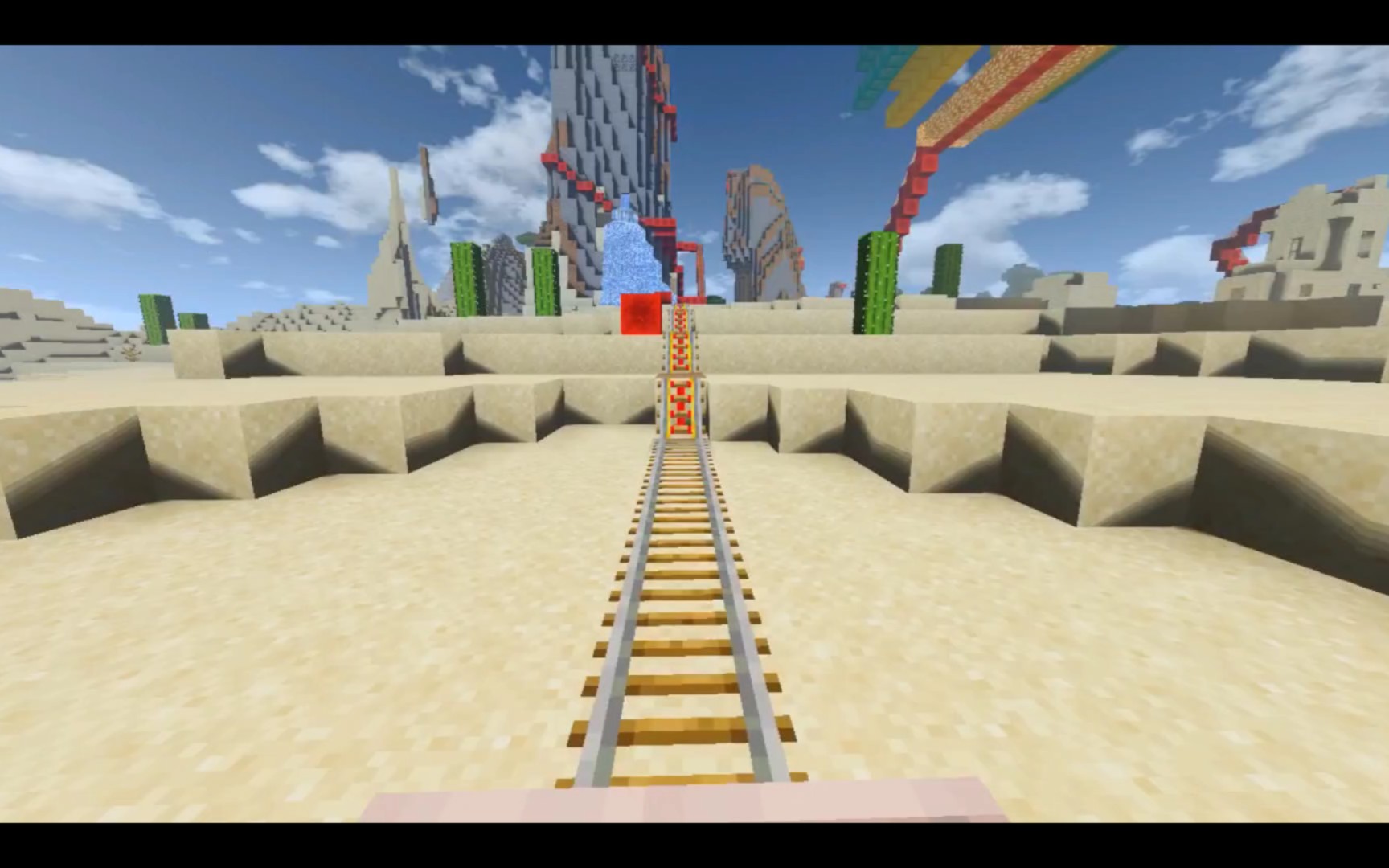 活动作品我的世界这才叫超长过山车