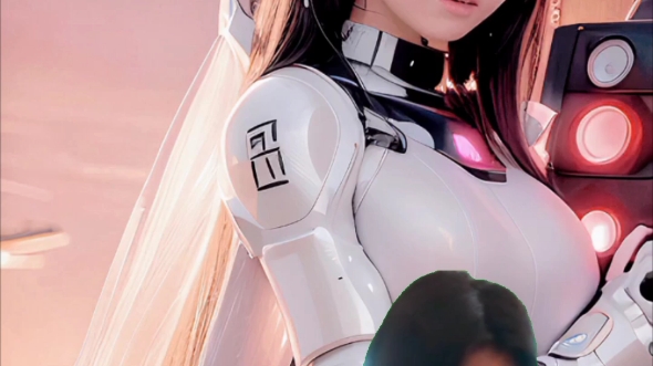 机器人美女