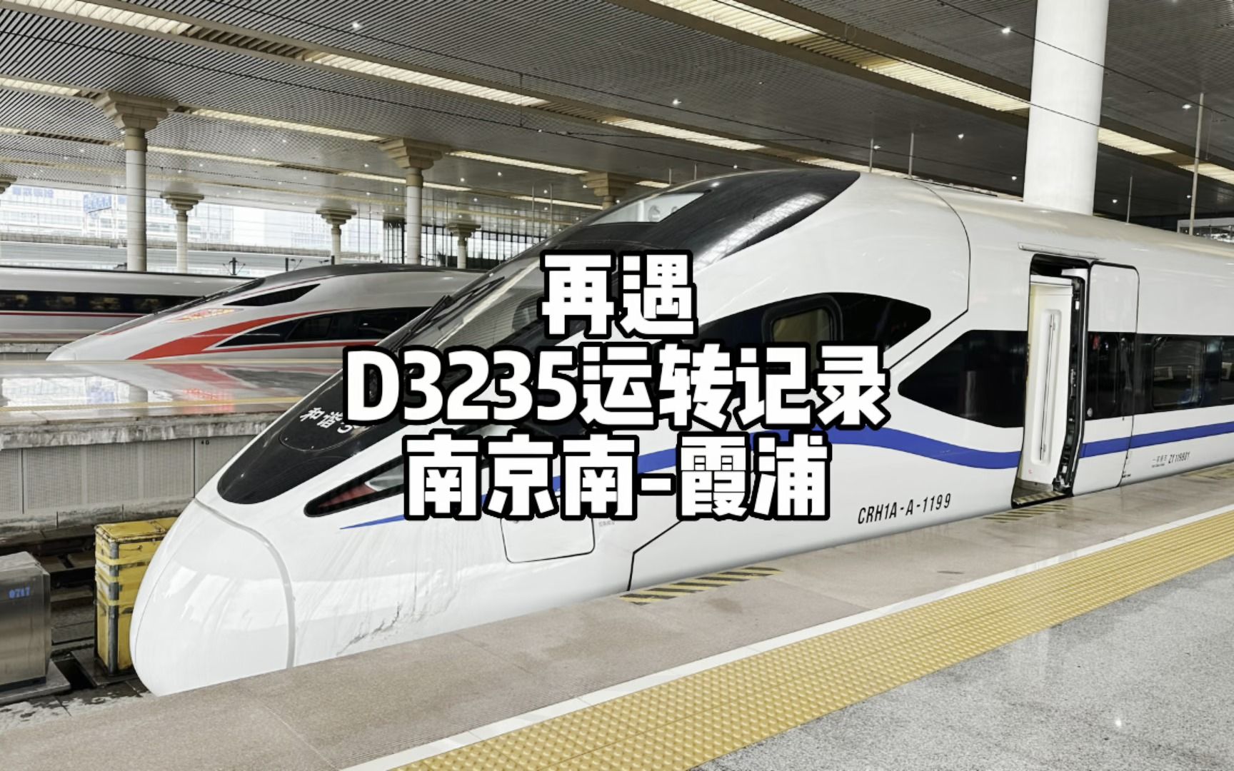 2023春节运转系列P3:再遇D3235运转记录 南京南霞浦(1月23日)哔哩哔哩bilibili