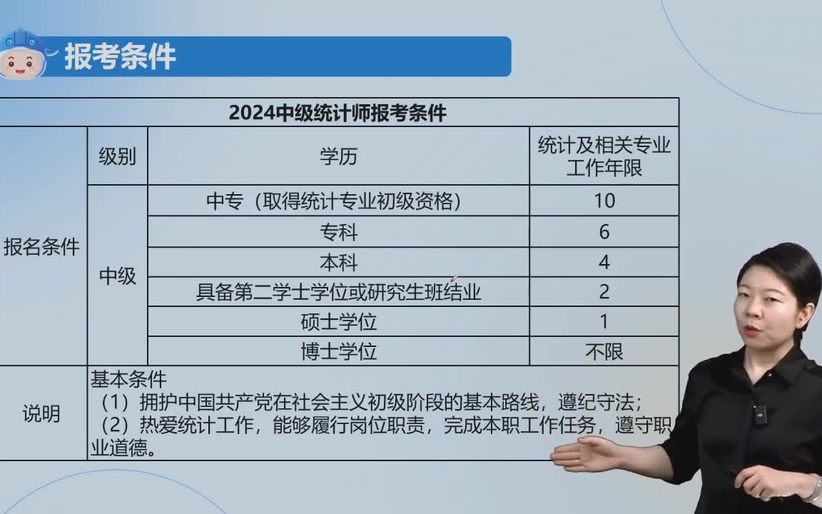 [图]2024备考中级统计师 孙娜娜考情分析会 统计基础理论及相关知识