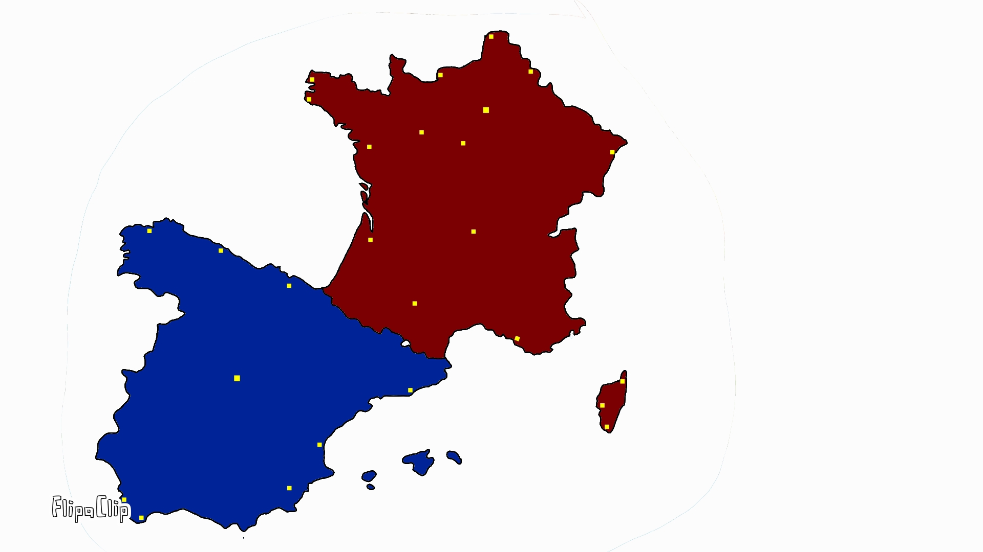 法国西班牙交界图片