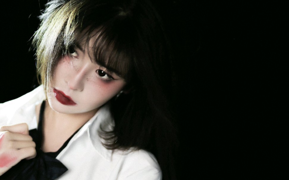 地狱里哪来那么多小白兔啊|丧系暗黑jk写真