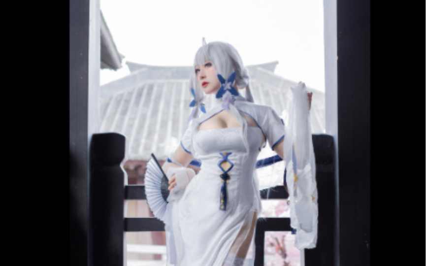(miidoo酱)碧蓝航线光辉旗袍cos