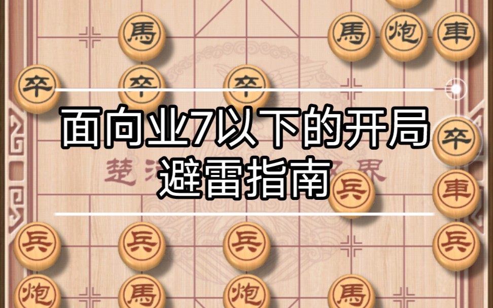 [图]《面向业7以下棋友的开局教程:大爷你车没了》（千万不要为了赢棋而频繁使用这些套路，会让你很难进步）