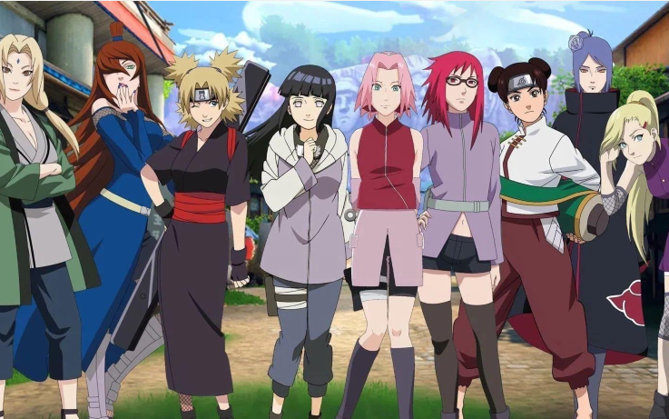 这就是火影的女忍吗78了78了