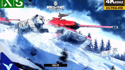 坦克世界》游戏体验02 Xbox Series X |4K_60fps_ULTRA HD - YuanRKO
