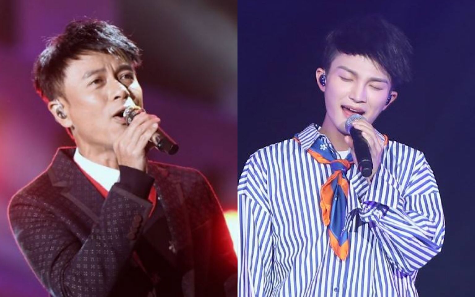 李克勤,周深合唱《月半小夜曲》太好听了,真神仙对唱!