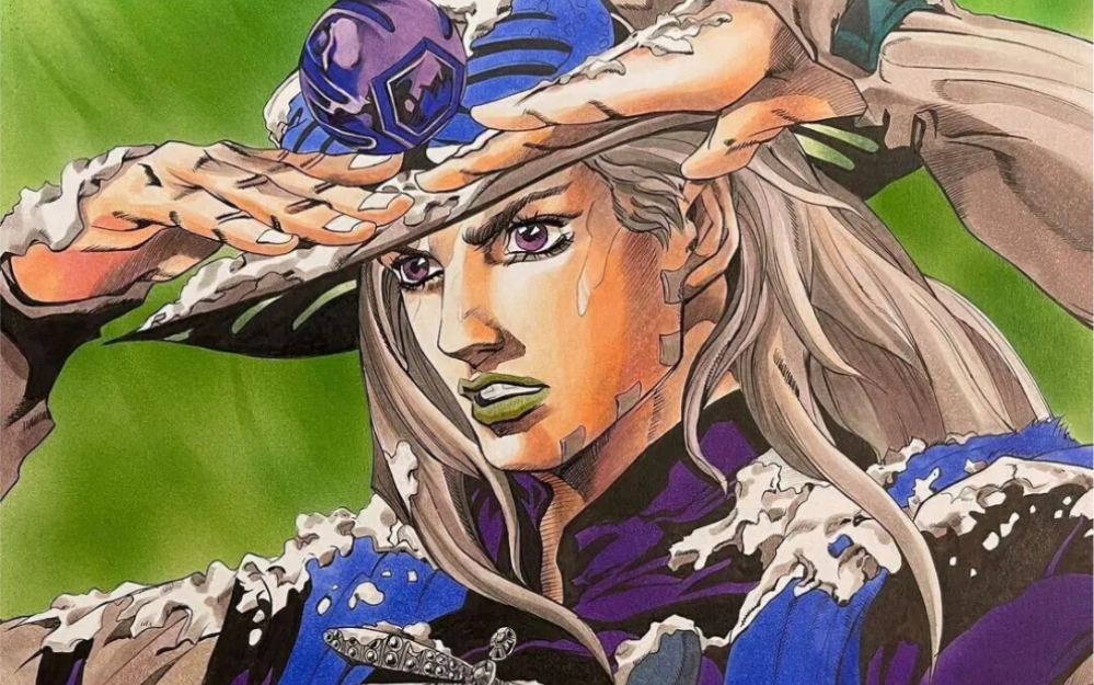 活动  jojo杰洛大幅插画手绘