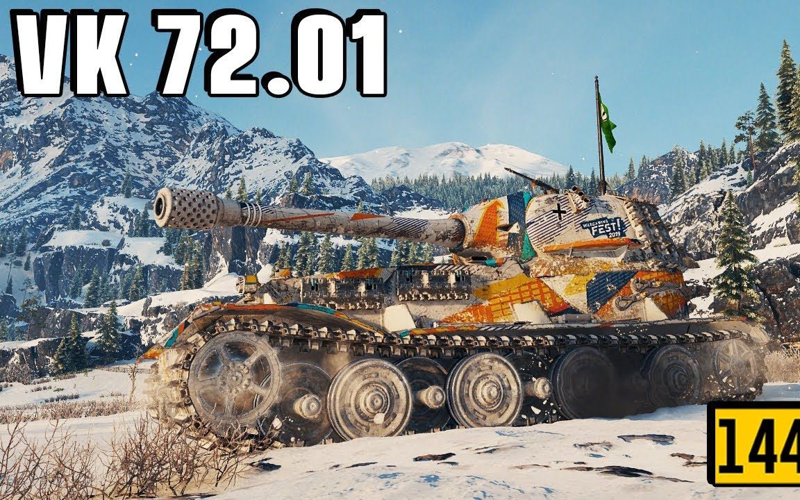 坦克世界worldoftanks德系vk7201k万伤六杀12770输出第一百六十期