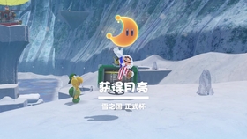 月亮 超级马里奥奥德赛 雪之国 从冰里飞了出来 哔哩哔哩 つロ干杯 Bilibili