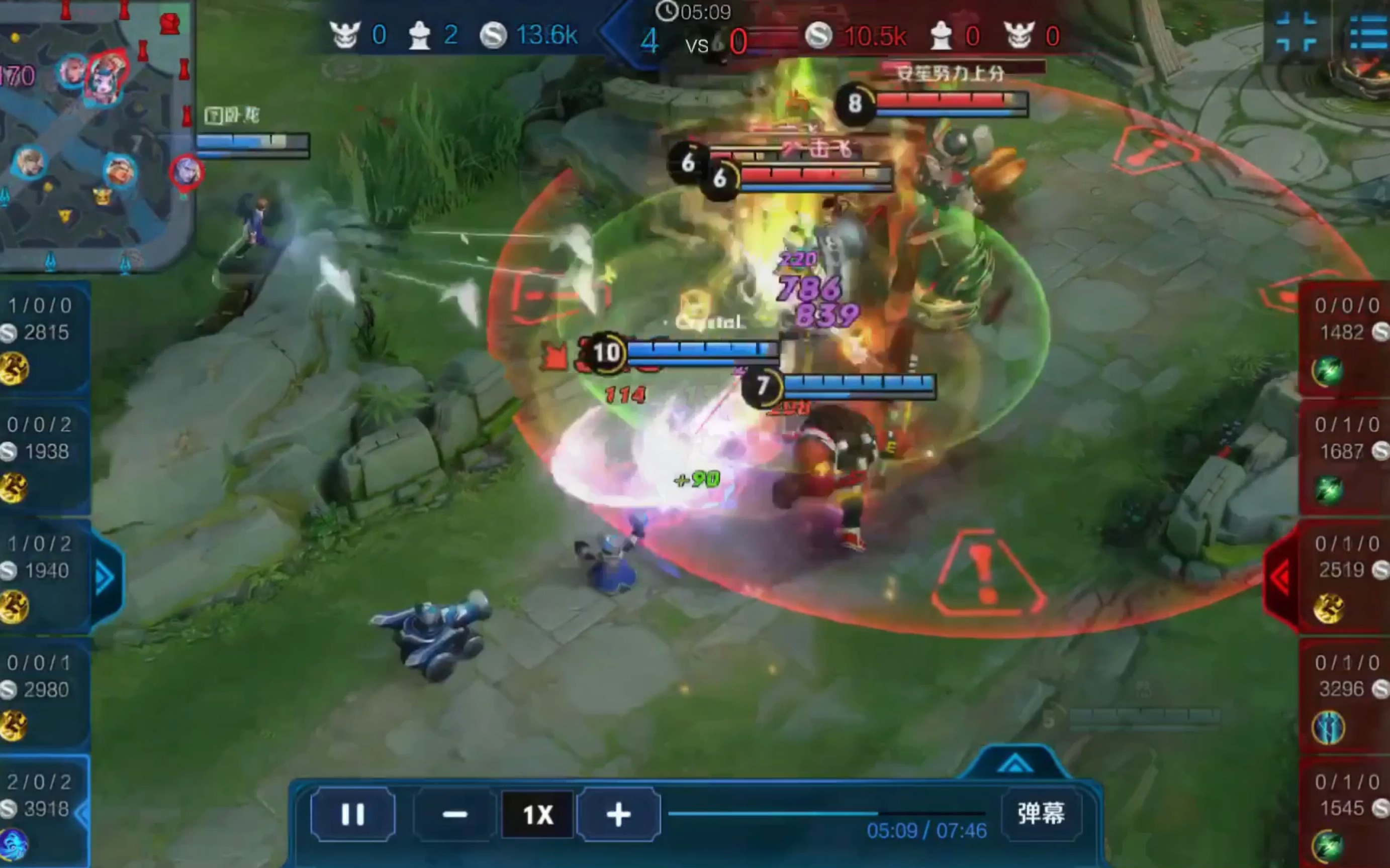 竹隐露娜第三视角12攻速飘逸露娜