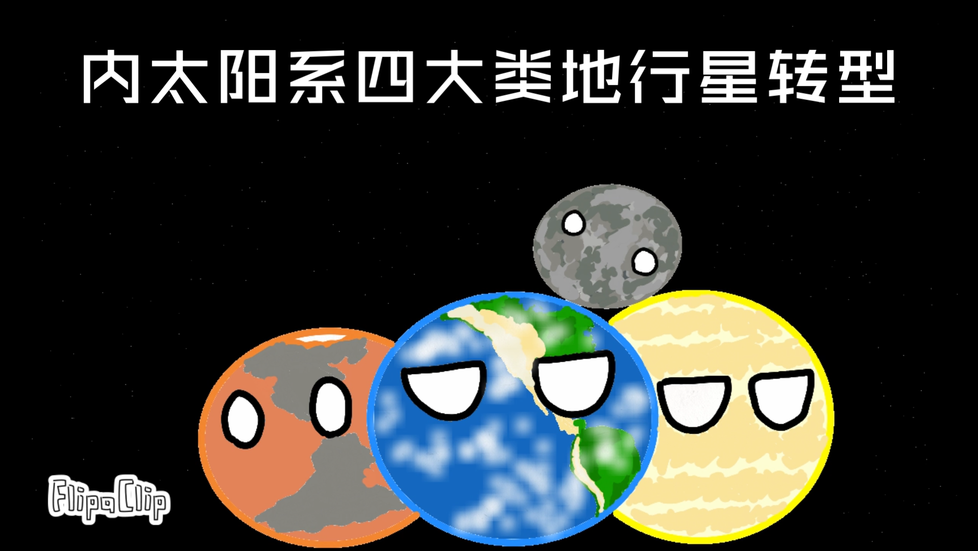 内太阳系四大类地行星转型哔哩哔哩bilibili