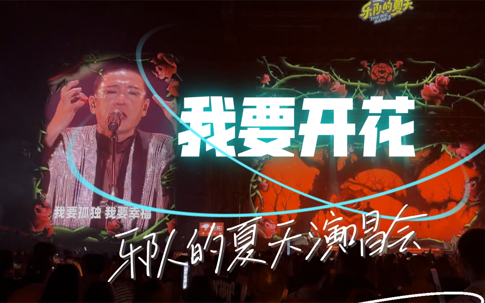 二手玫瑰 我要开花 乐队的夏天演唱会 梁龙说:参加乐夏前是想解散乐队