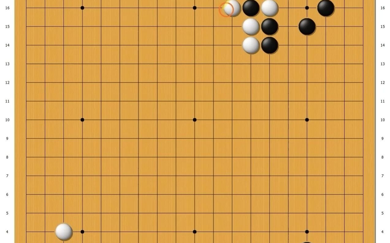 围棋弃子名局欣赏:1