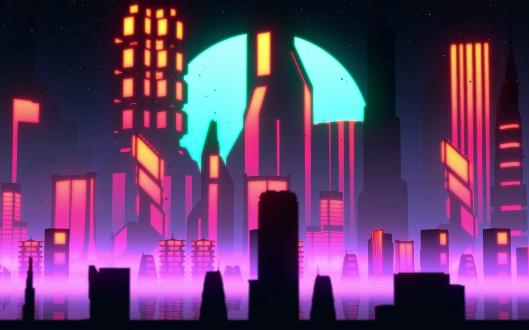 city vibes. synthwave lo-fi