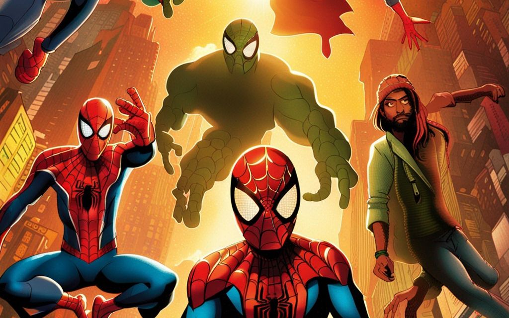 漫威一集多款版本蜘蛛侠的动漫 蜘蛛侠纵横宇宙