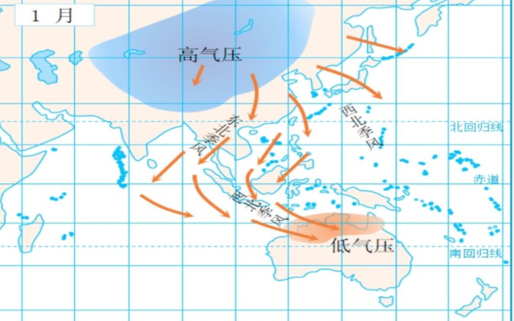 季风的成因哔哩哔哩bilibili