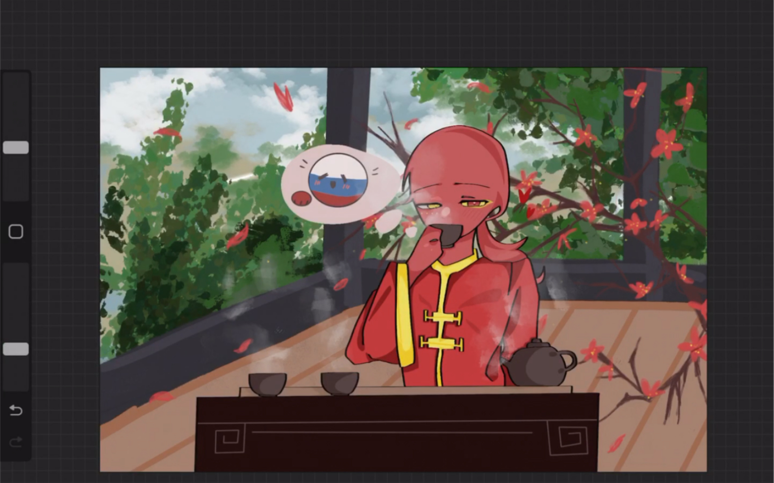 【countryhumans】瓷 (新人画屑画