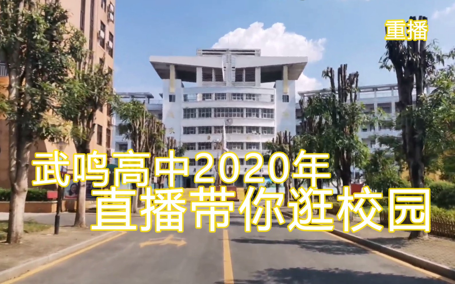 【武鸣高中】2020年带你逛武高直播哔哩哔哩bilibili