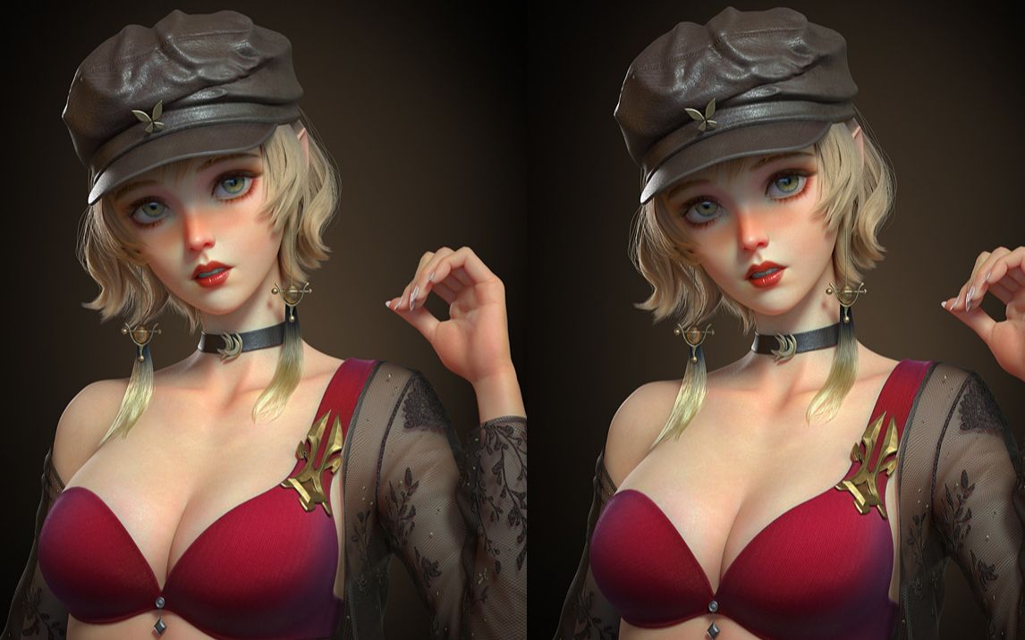 【猛男必学】maya动漫性感美女头部教程 学建模不是为了做一个老婆 那