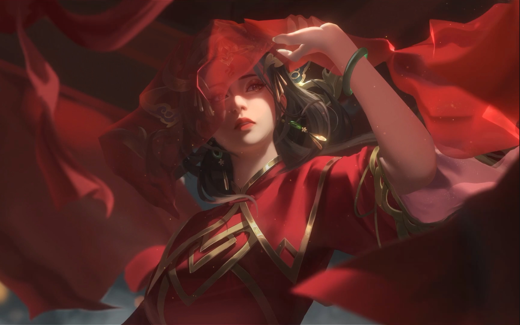 steam评分第一的壁纸囍落泪也倾国倾城